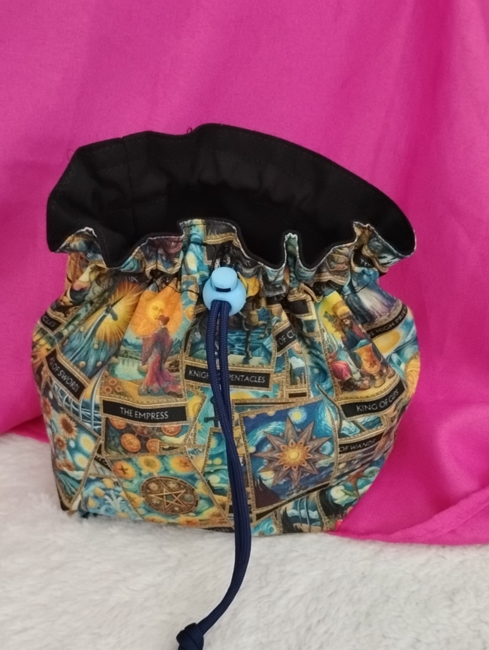 Tarot Card Print Mini Bag in Multi-Color - Picture 7 of 11